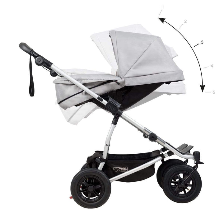 Mountain Buggy Carrycots Mountain Buggy Duet Carrycot Plus - Silver