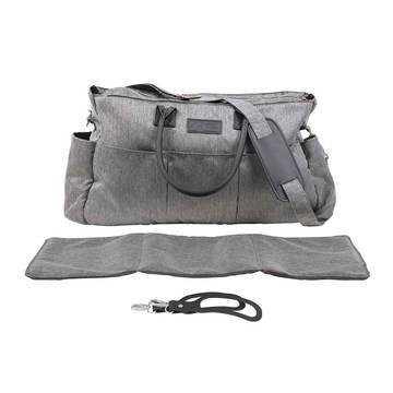 Mountain Buggy double pushchairs Mountain Buggy Duet Luxury Inc Double Satchel And Carrycot - Herringbone