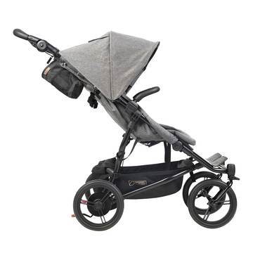 Mountain Buggy double pushchairs Mountain Buggy Duet Luxury Inc Double Satchel And Carrycot - Herringbone