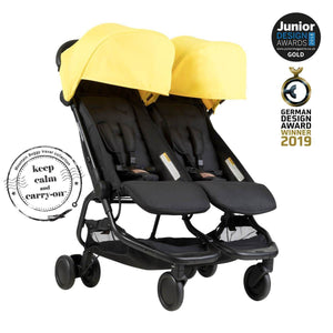 Mountain Buggy double pushchairs Mountain Buggy Nano Duo - Cyber