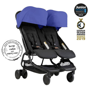 Mountain Buggy double pushchairs Mountain Buggy Nano Duo - Nautical