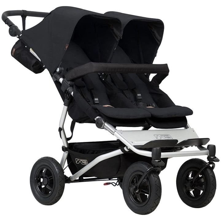 Mountain Buggy Prams & Pushchairs Mountain Buggy Duet with 2 X Carrycot Plus - Black