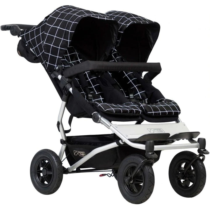 Mountain Buggy Prams & Pushchairs Mountain Buggy Duet with 2 X Carrycot Plus - Grid