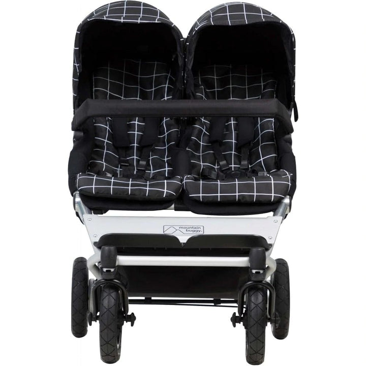 Mountain Buggy Prams & Pushchairs Mountain Buggy Duet with 2 X Carrycot Plus - Grid