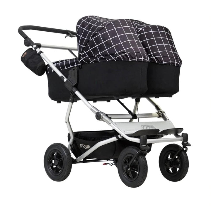 Mountain Buggy Prams & Pushchairs Mountain Buggy Duet with 2 X Carrycot Plus - Grid