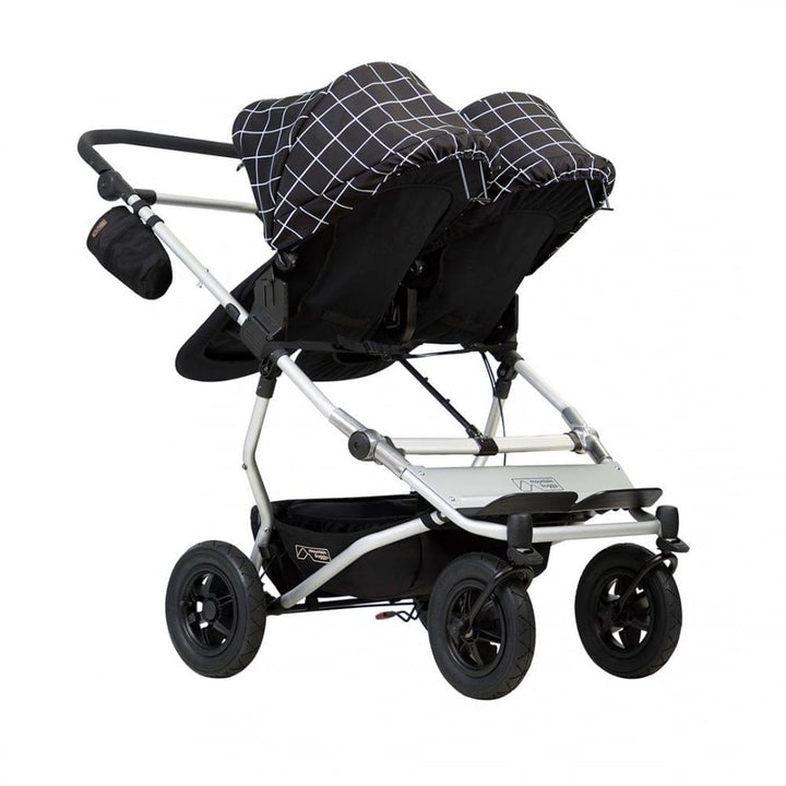 Mountain Buggy Prams & Pushchairs Mountain Buggy Duet with 2 X Carrycot Plus - Grid