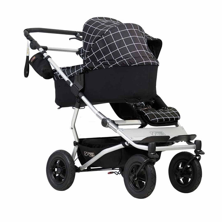 Mountain Buggy Prams & Pushchairs Mountain Buggy Duet with 2 X Carrycot Plus - Grid