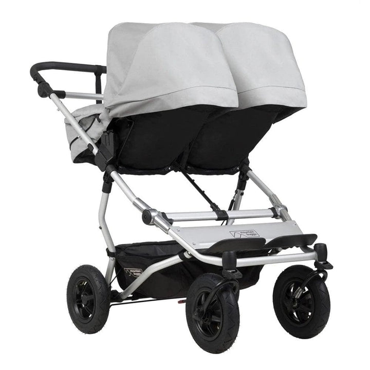 Mountain Buggy Prams & Pushchairs Mountain Buggy Duet with 2 X Carrycot Plus - Silver