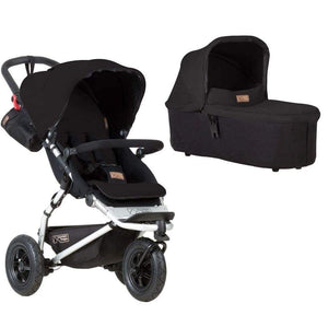 Mountain Buggy Prams & Pushchairs Mountain Buggy Swift & Carrycot Plus - Black