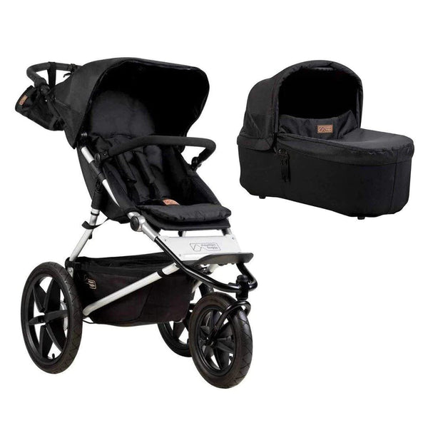 Mountain Buggy Pushchairs Mountain Buggy Terrain and Carrycot Plus - Onyx