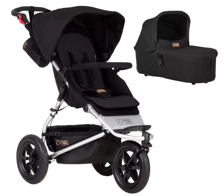 Mountain Buggy Pushchairs Mountain Buggy Urban Jungle and Carrycot Plus - Black