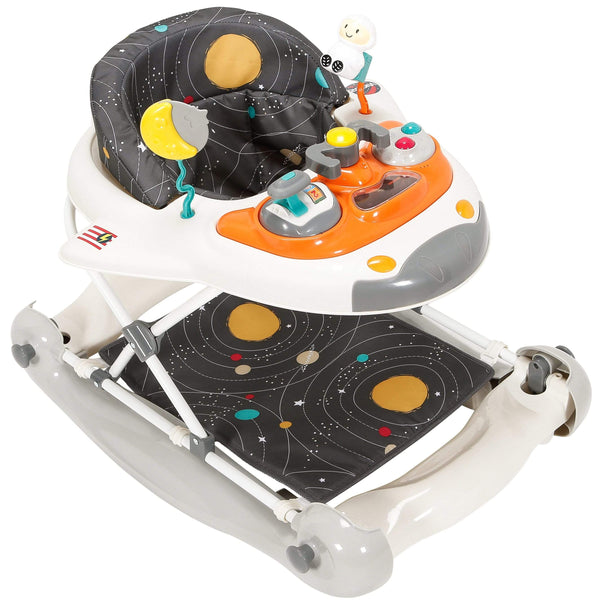 My Child Baby Walkers My Child Space Shuttle 2 In 1 Walker - Cosmic Grey