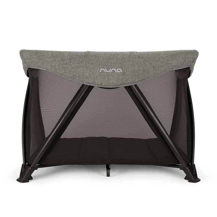 Nuna Sena Aire Travel Cot Inc. Zip On Bassinet Charcoal UK Baby Centre