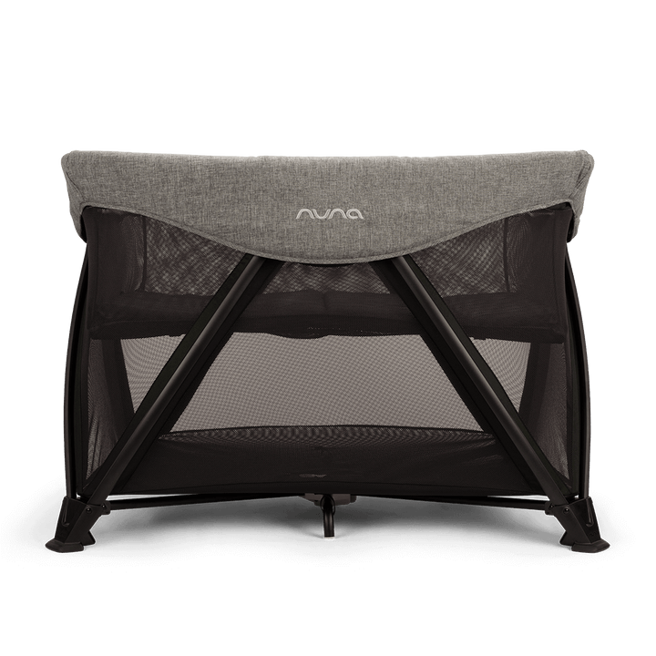 Nuna Sena Aire Travel Cot Inc. Zip On Bassinet Charcoal UK Baby Centre
