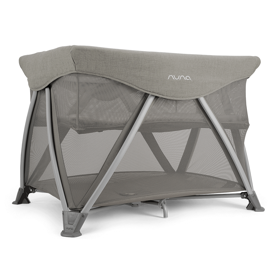 Travel cot top with bassinet