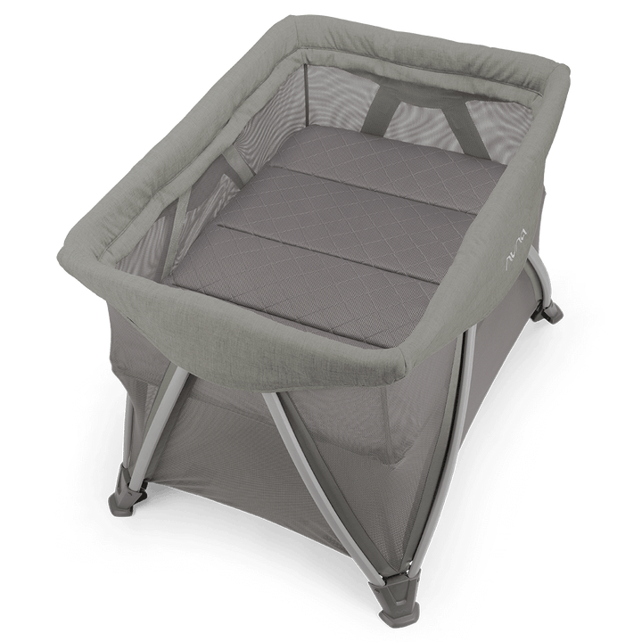 Nuna Sena Aire Travel Cot Inc. Zip On Bassinet Frost UK Baby Centre