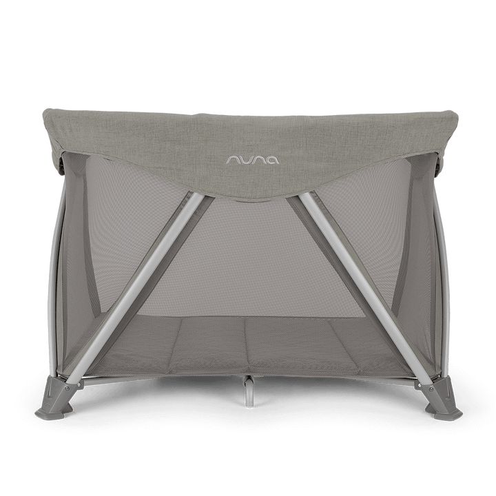 Nuna Sena Aire Travel Cot Inc. Zip On Bassinet Frost UK Baby Centre