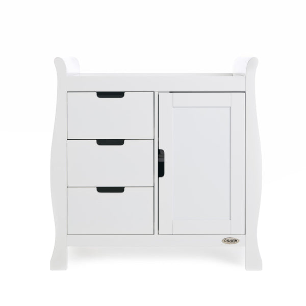 OBABY Changing Units Obaby Stamford Closed Changing Unit - White