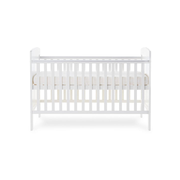 Obaby Cot Beds Obaby Grace Cot Bed White