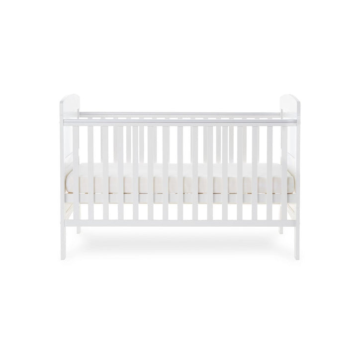 Obaby Cot Beds Obaby Grace Cot Bed White