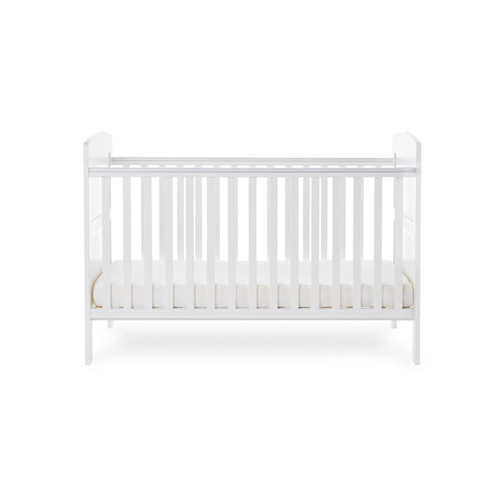 Obaby Cot Beds Obaby Grace Cot Bed White