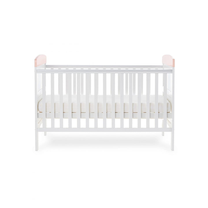 Obaby Cot Beds OBaby Grace Inspire Cot Bed – Guess How Much I Love You, I Can Hop