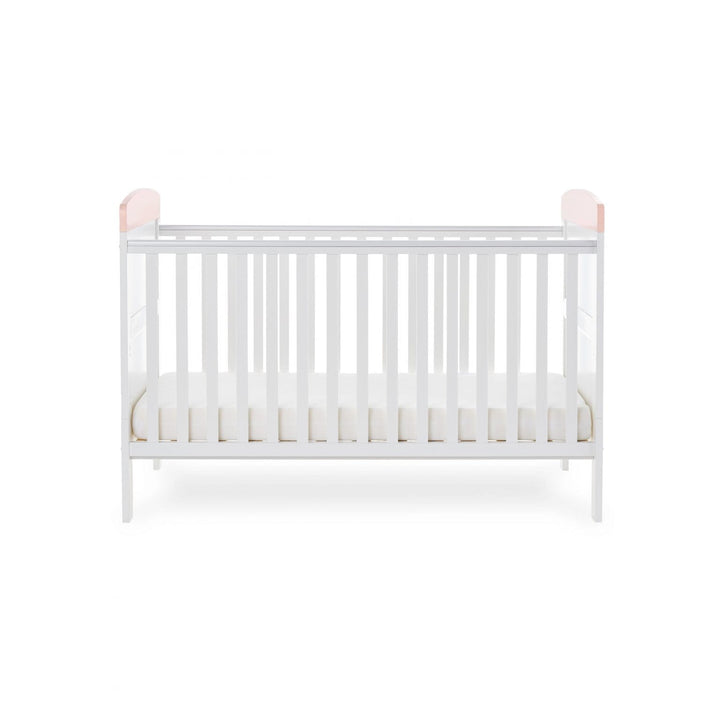 Obaby Cot Beds OBaby Grace Inspire Cot Bed – Guess How Much I Love You, I Can Hop