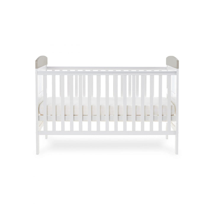 Obaby Cot Beds OBaby Grace Inspire Cot Bed – Guess How Much I Love You, To the Moon and Back