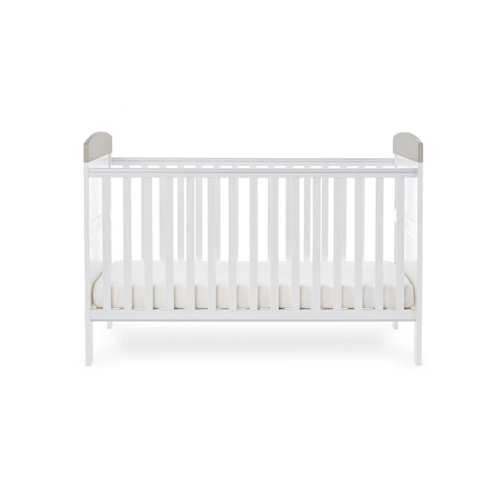 Obaby Cot Beds OBaby Grace Inspire Cot Bed – Guess How Much I Love You, To the Moon and Back