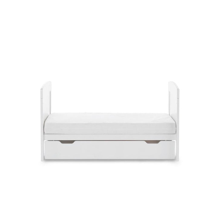 Obaby Cot Beds Obaby Grace Mini Cot Bed & Under Drawer - White