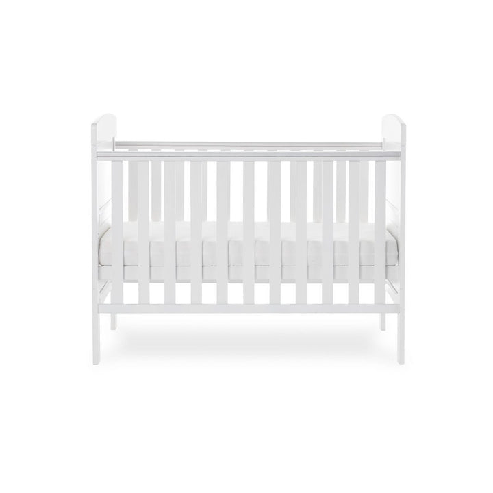 Obaby Cot Beds Obaby Grace Mini Cot Bed White