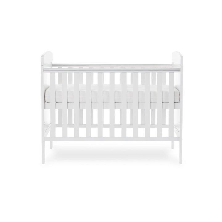 Obaby Cot Beds Obaby Grace Mini Cot Bed White