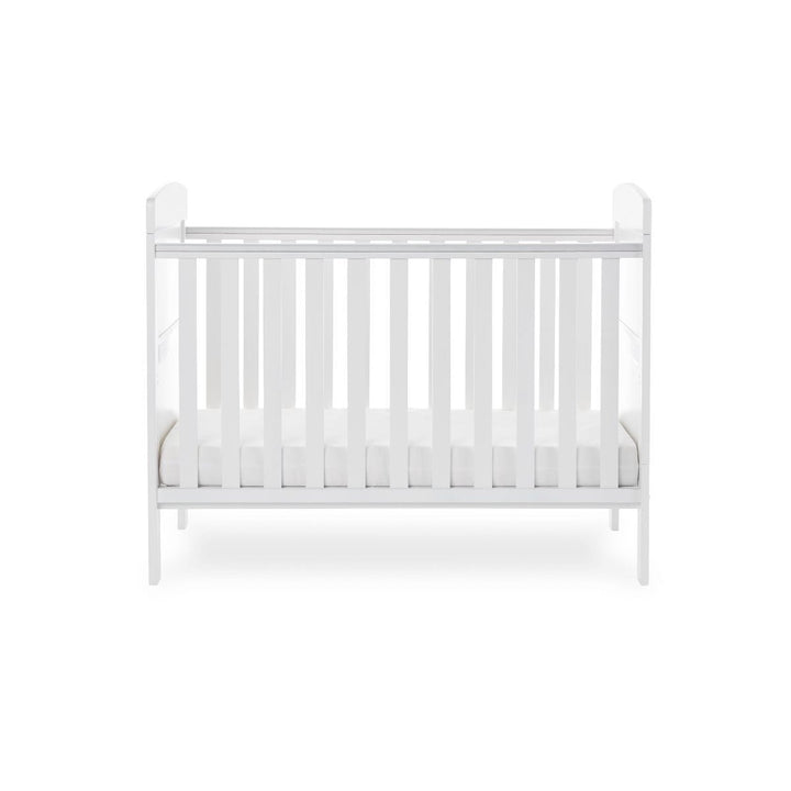 Obaby Cot Beds Obaby Grace Mini Cot Bed White