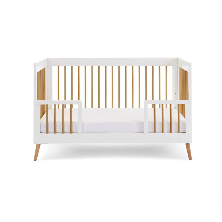 Obaby Cot Beds Obaby Maya Cot Bed - White with Natural