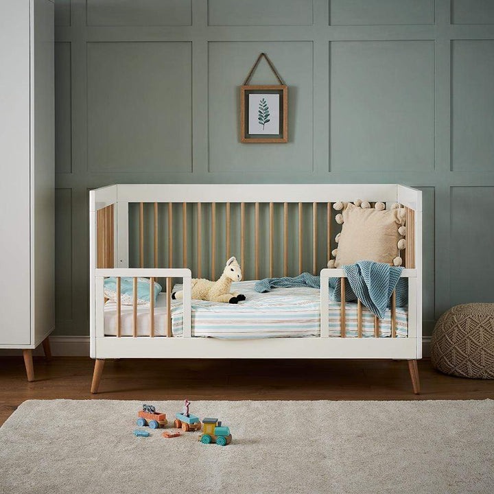 Obaby Cot Beds Obaby Maya Cot Bed - White with Natural