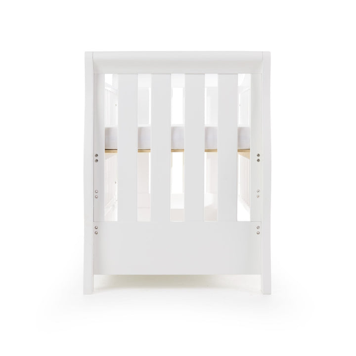 OBABY Cot Beds Obaby Stamford Luxe Cot Bed - White