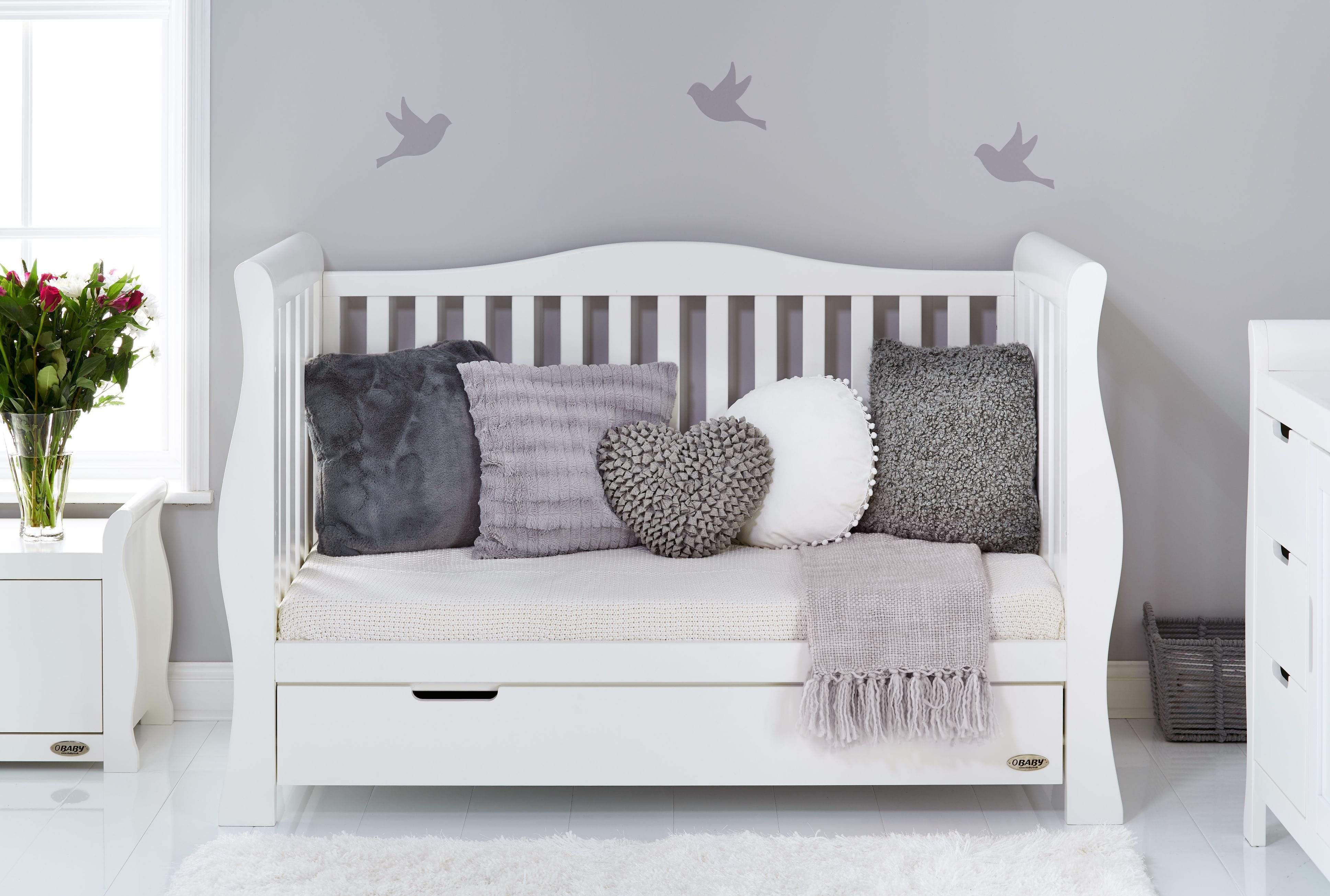 Obaby stamford luxe sleigh deals cot bed