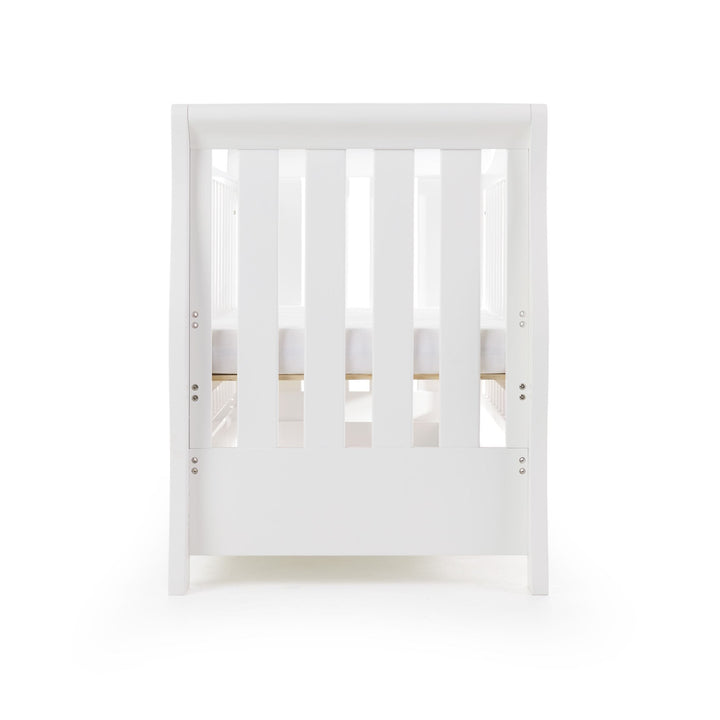 OBABY Cot Beds Obaby Stamford Luxe Cot Bed - White