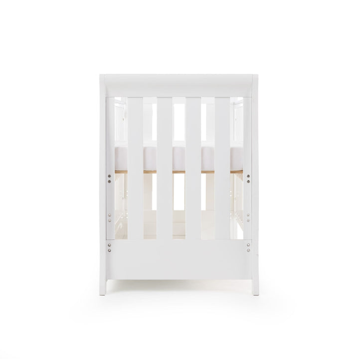 OBABY Cot Beds Obaby Stamford Mini Cot Bed - White