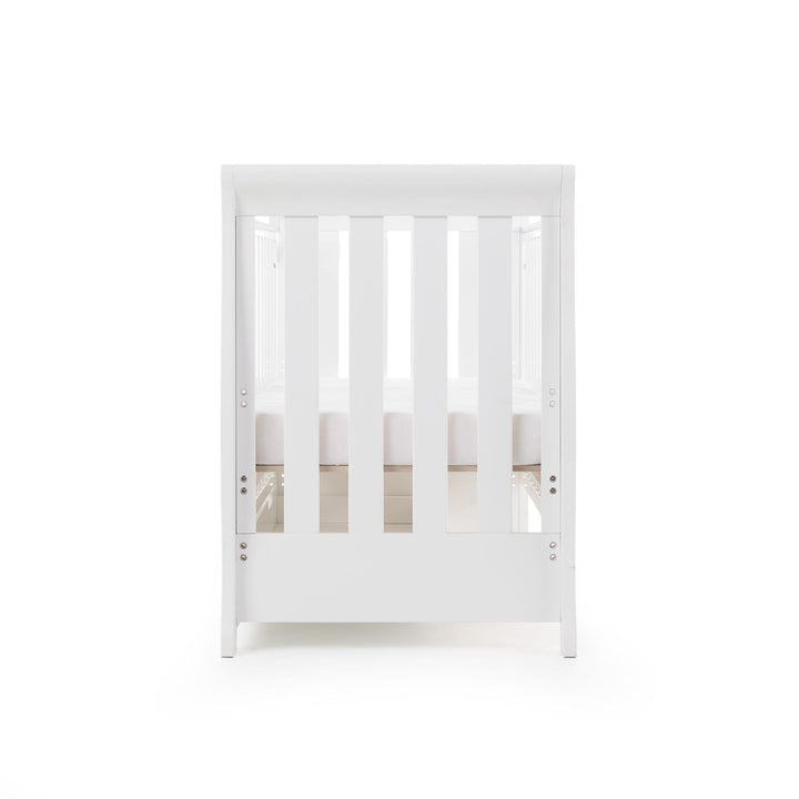 OBABY Cot Beds Obaby Stamford Mini Cot Bed - White