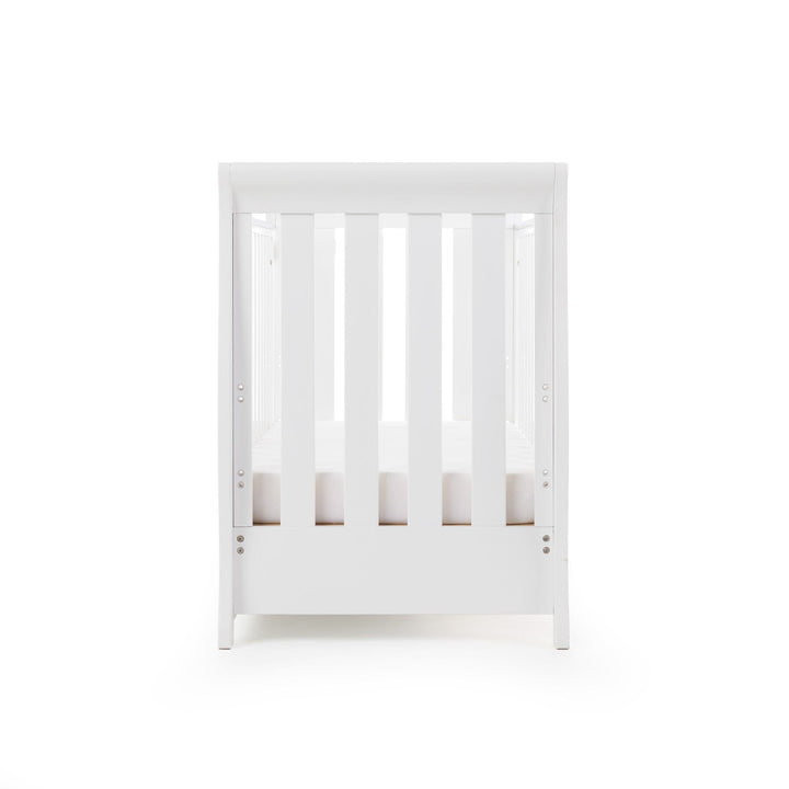 OBABY Cot Beds Obaby Stamford Mini Cot Bed - White