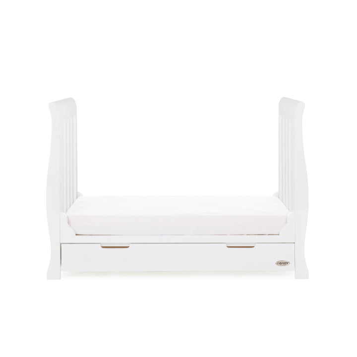 OBABY Cot Beds Obaby Stamford Mini Cot Bed - White