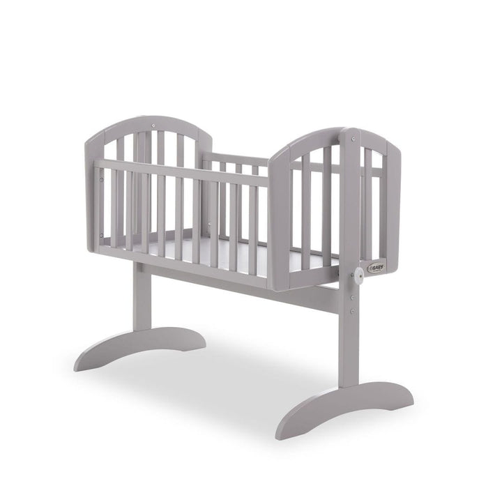 Obaby Cribs Obaby Sophie Swinging Crib & Mattress Warm Grey