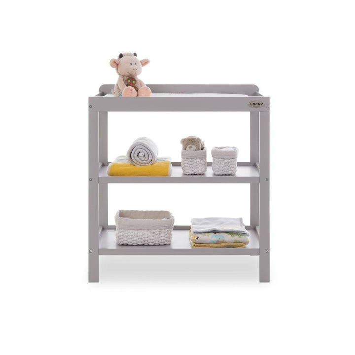 Obaby Nursery Furniture Obaby Grace 2 Piece Room Set Warm Grey