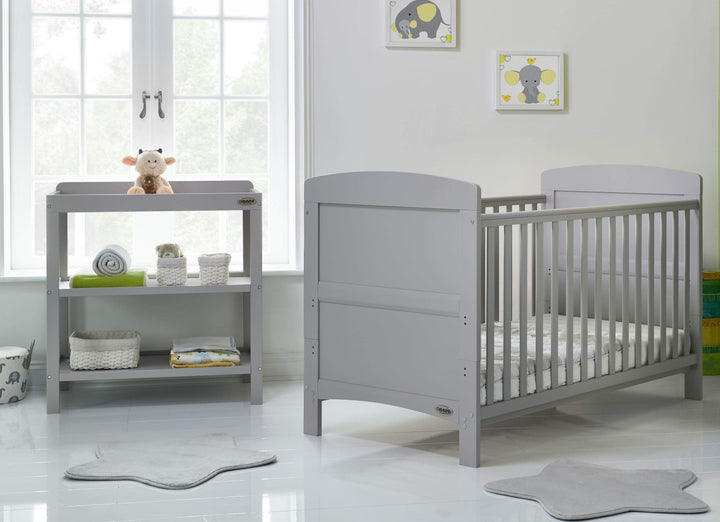 Obaby Nursery Furniture Obaby Grace 2 Piece Room Set Warm Grey