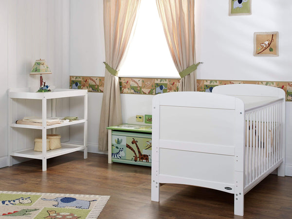 Obaby Nursery Furniture Obaby Grace 2 Piece Room Set White