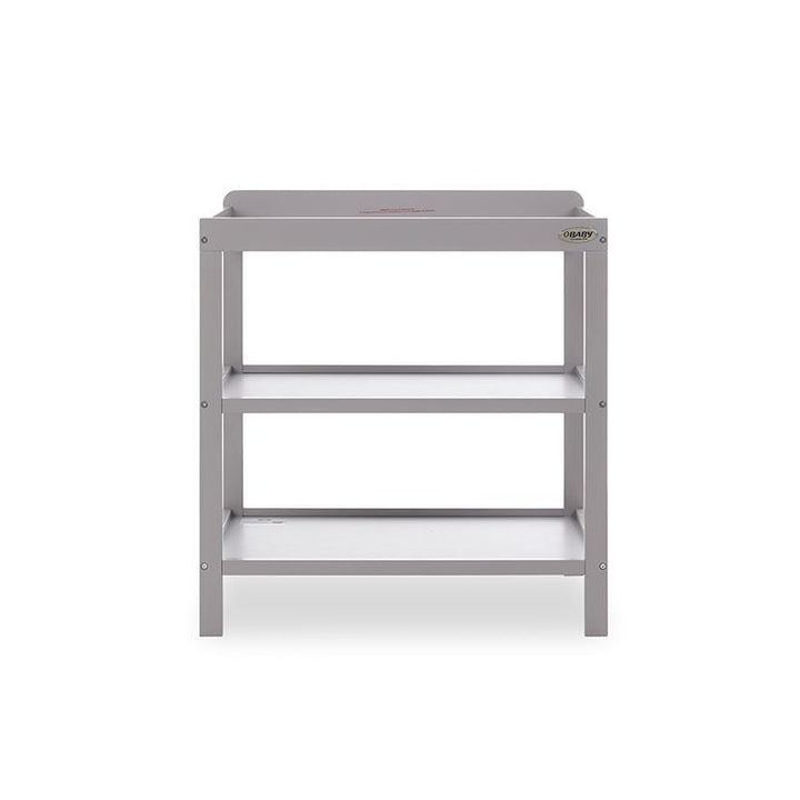 OBABY Nursery Furniture Obaby Grace Mini 2 Piece Room Set - Warm Grey