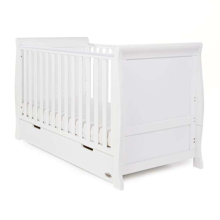 OBABY Nursery Furniture Obaby Stamford Classic 3 Piece Room Set - White