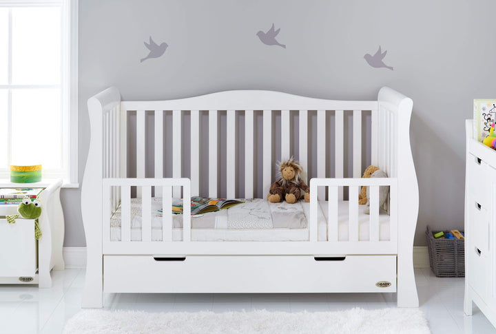 Obaby Nursery Furniture Obaby Stamford Luxe 2 Piece Room Set White