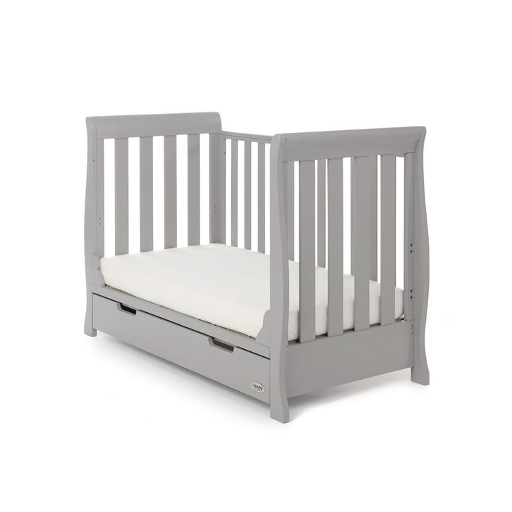 OBABY Nursery Furniture Obaby Stamford Mini 3 Piece Room Set - Warm Grey